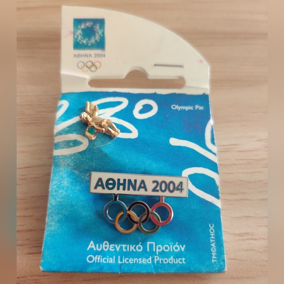 Athens 2004 Olympic Pin - Picture 1 of 2